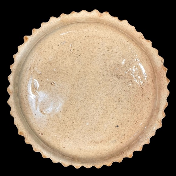 Vintage 1980s Cherry Pie Tart Keeper Unique Pottery Art Covered Dish Platter - Picture 9 of 10